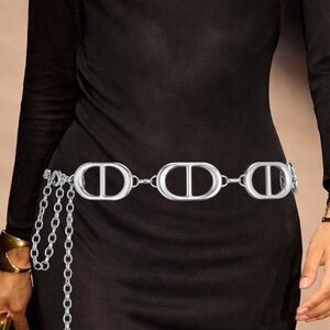 Silver Mariner Chain Belt
